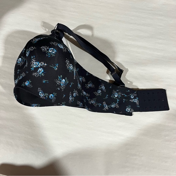 Knix x Anna Sui WingWoman Black Floral Contour Bra 36DD - Picture 8 of 12